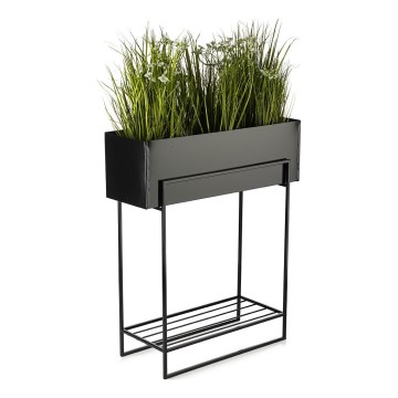 Gėlių stovas 72x60 cm juoda