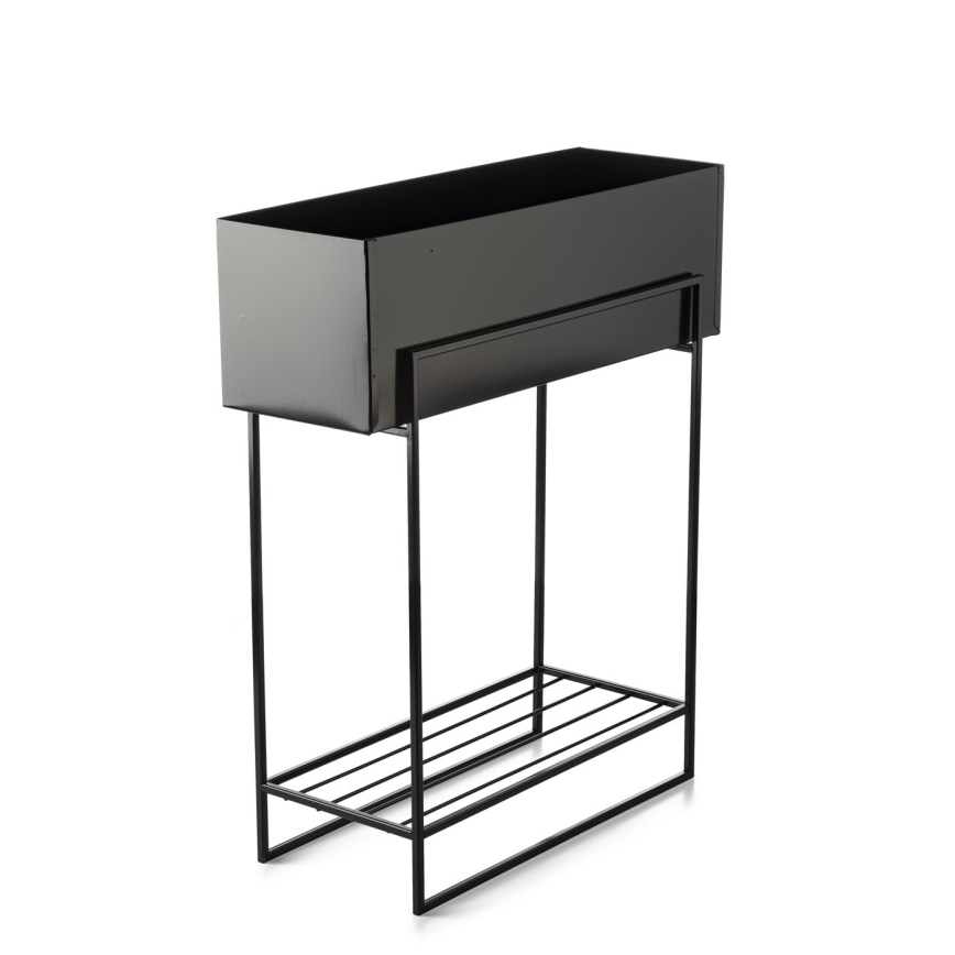 Gėlių stovas 72x60 cm juoda