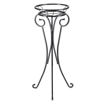 Gėlių stovas 74x34 cm juoda