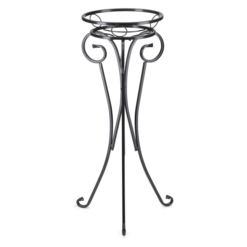 Gėlių stovas 74x34 cm juoda