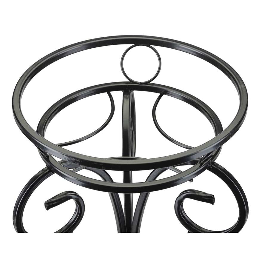Gėlių stovas 74x34 cm juoda