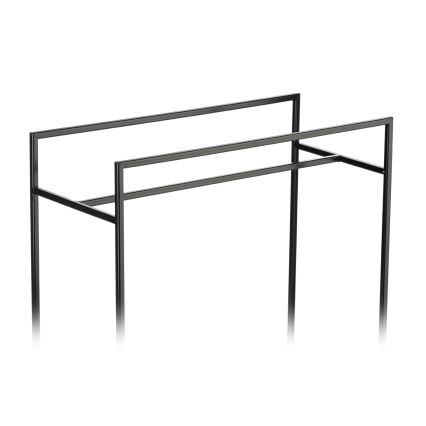 Gėlių stovas 82x60 cm juoda