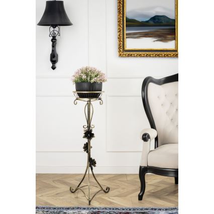 Gėlių stovas 95x38 cm auksas