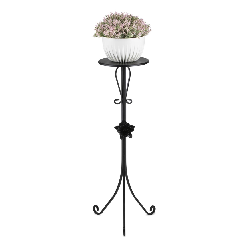 Gėlių stovas 95x39 cm juoda