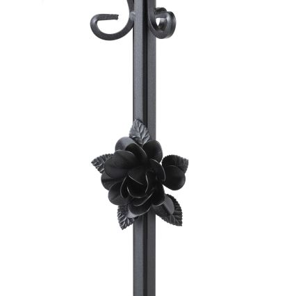 Gėlių stovas 95x39 cm juoda