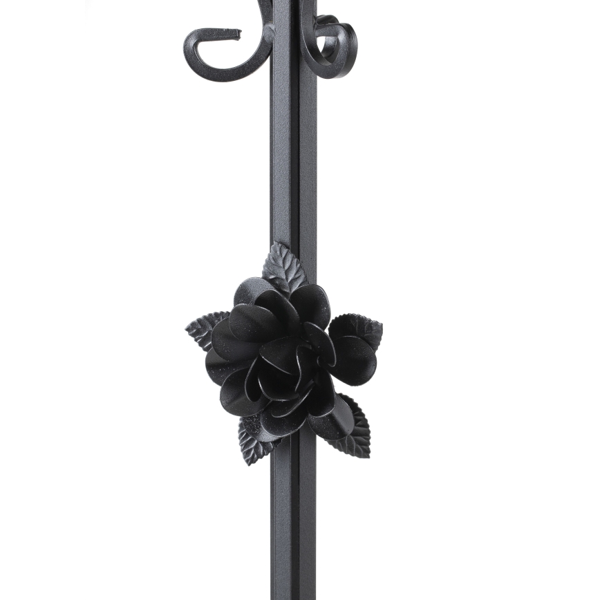 Gėlių stovas 95x39 cm juoda