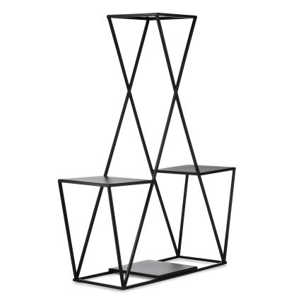 Gėlių stovas 95x78 cm juoda