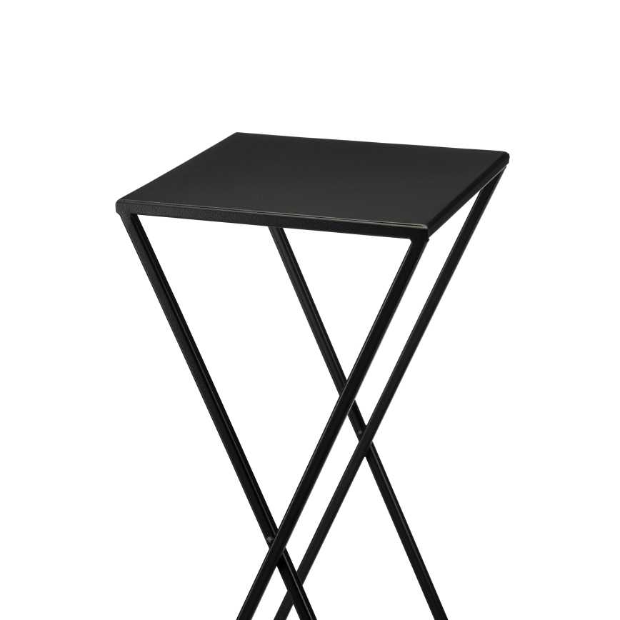 Gėlių stovas 95x78 cm juoda