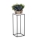 Gėlių stovas BASICLOFT 60x24 juoda/balta