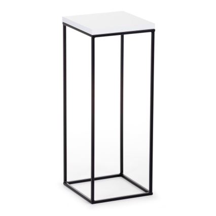 Gėlių stovas BASICLOFT 60x24 juoda/balta