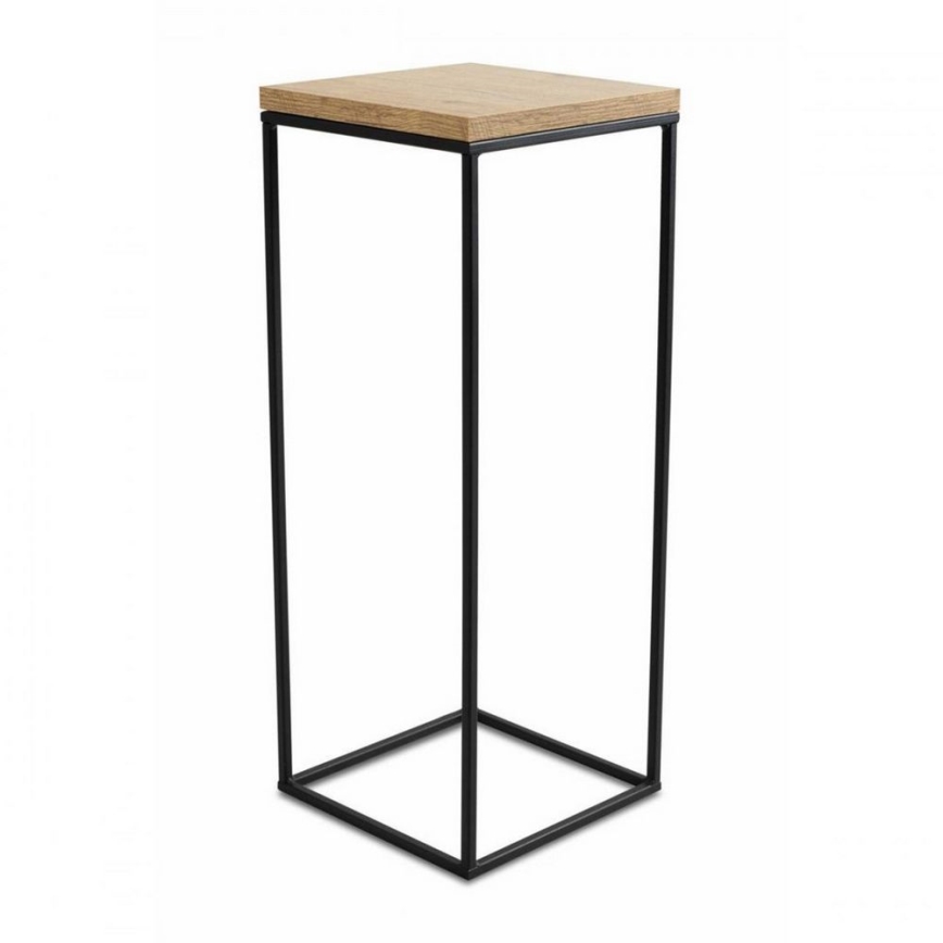 Gėlių stovas BASICLOFT 60x24 juodas/rudas