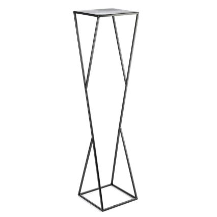 Gėlių stovas LOFT 100x23,5 cm juodas