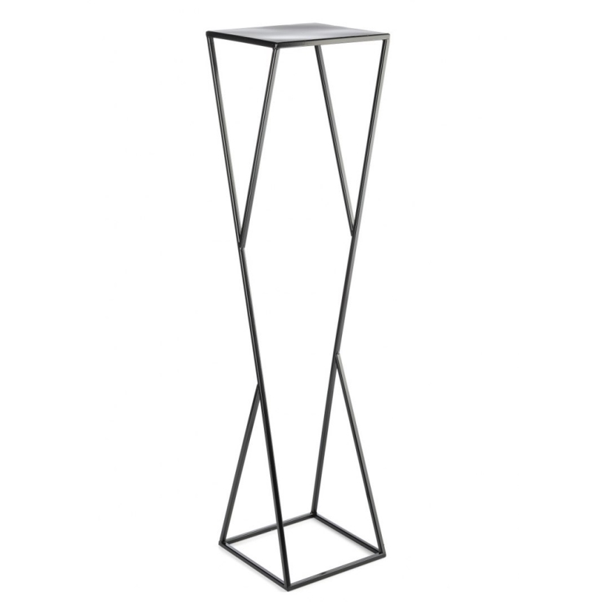 Gėlių stovas LOFT 100x23,5 cm juodas