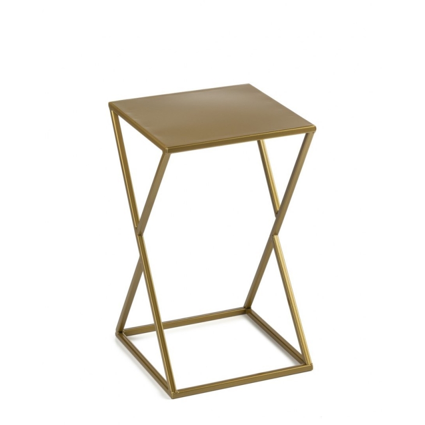 Gėlių stovas LOFT 40x23,5 cm auksinis