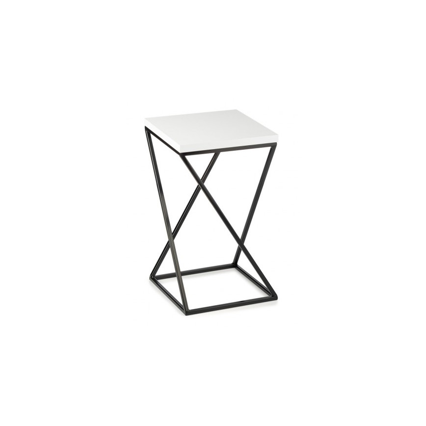 Gėlių stovas LOFT 40x24 cm juodas/baltas