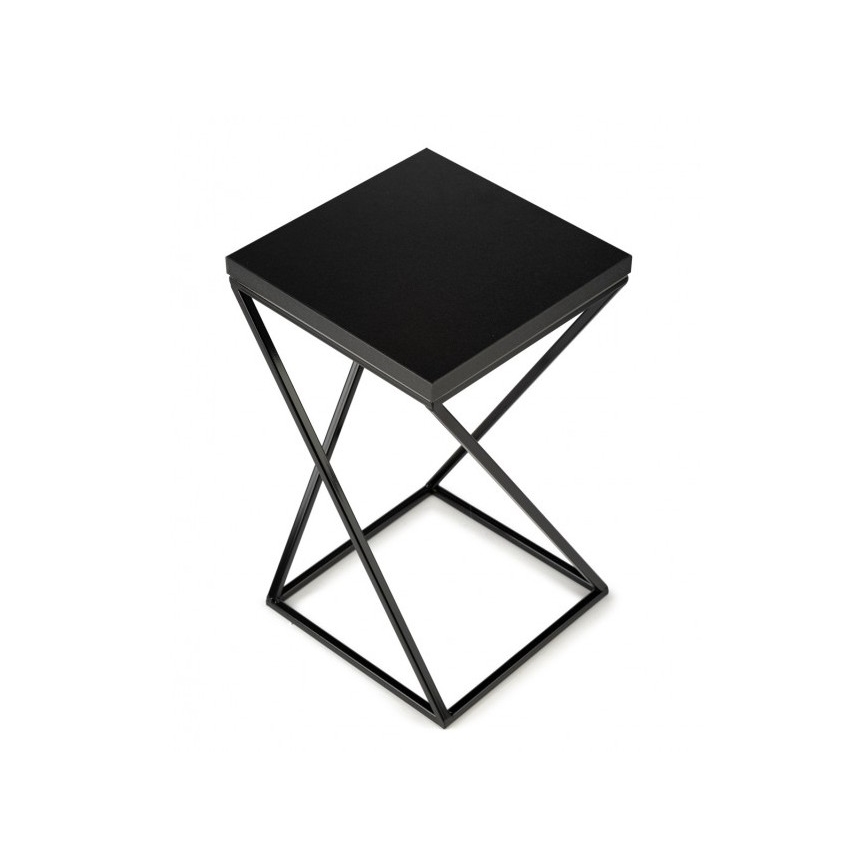 Gėlių stovas LOFT 40x24 cm juodas