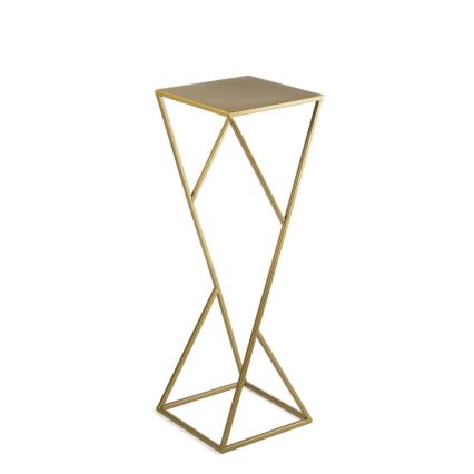 Gėlių stovas LOFT 70x23,5 cm auksinis