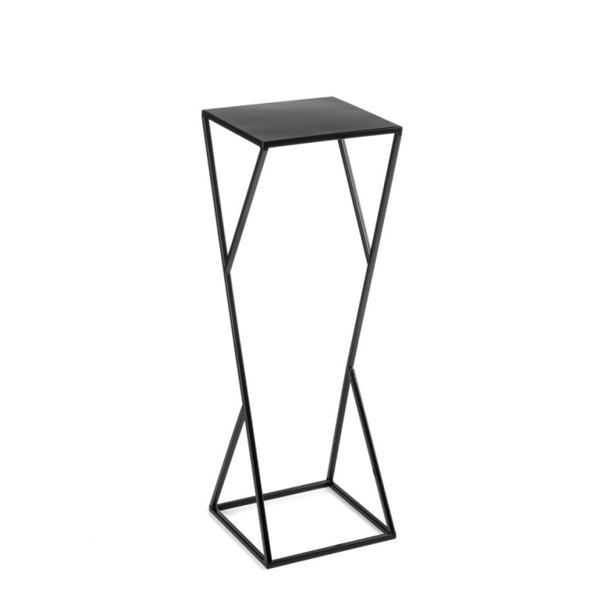 Gėlių stovas LOFT 70x23,5 cm juodas