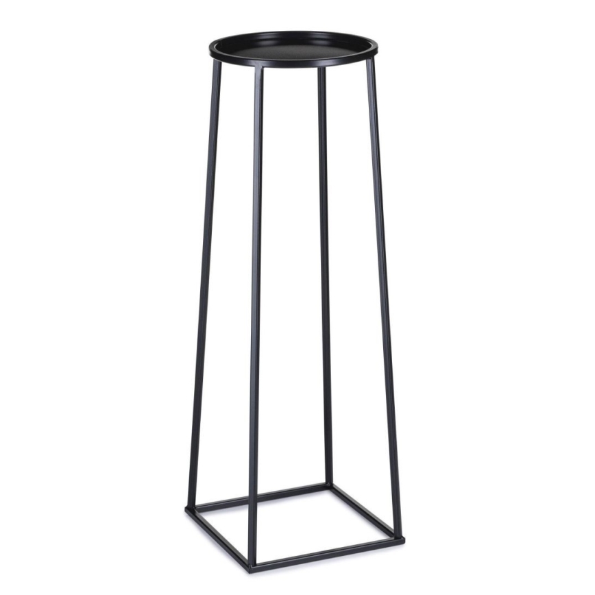 Gėlių stovas LOFT 70x24 cm juoda