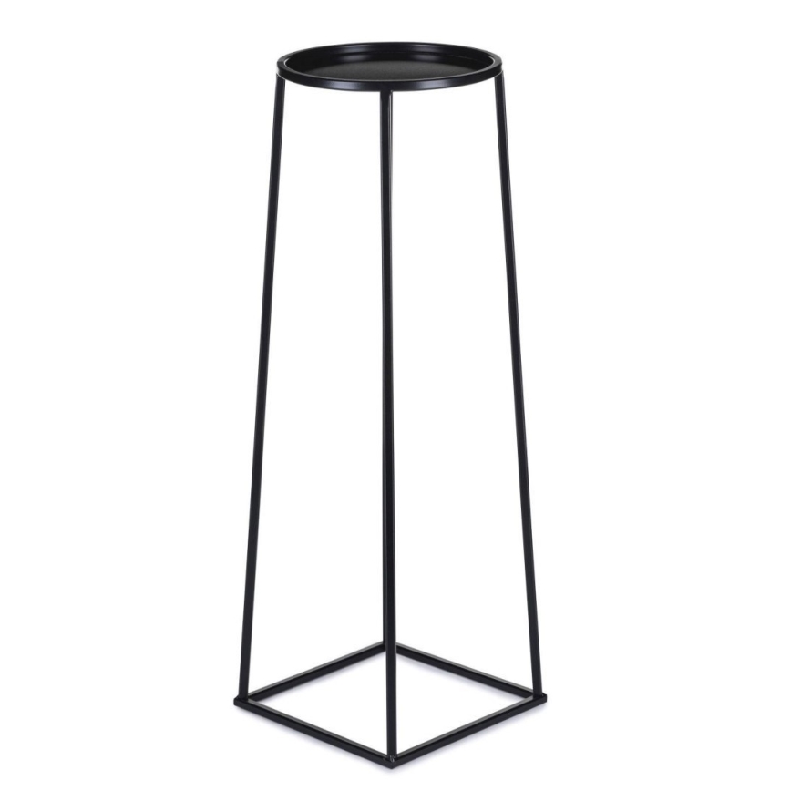 Gėlių stovas LOFT 70x24 cm juoda