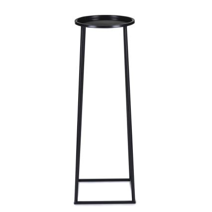 Gėlių stovas LOFT 70x24 cm juoda