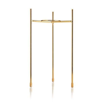 Gėlių stovas NILA 28x11 cm žalia/auksinė