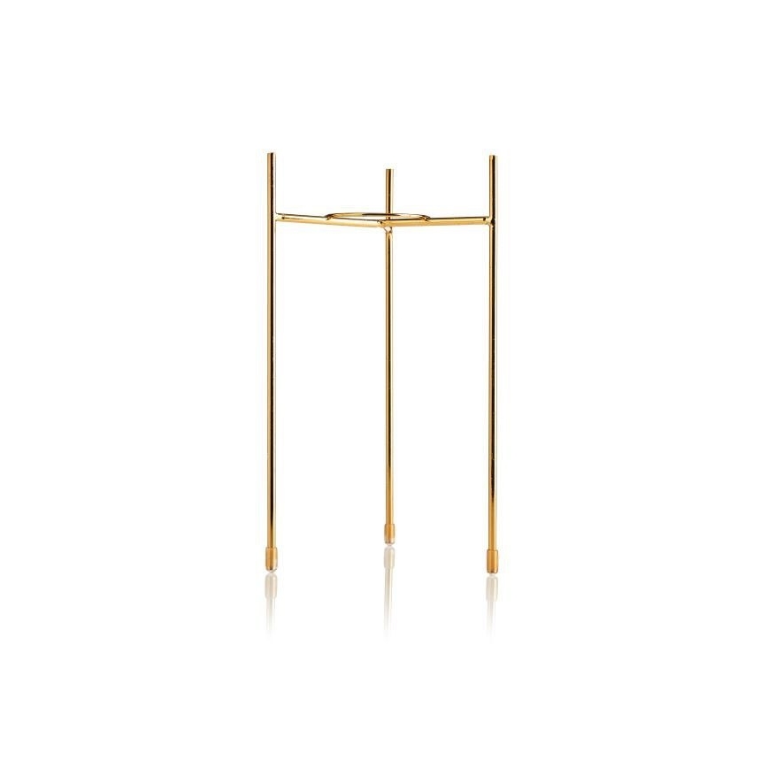 Gėlių stovas NILA 28x11 cm žalia/auksinė