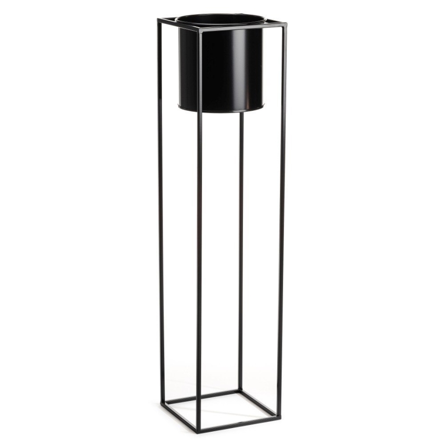 Gėlių stovas RING 100x23 cm juodas