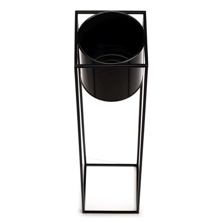 Gėlių stovas RING 100x23 cm juodas