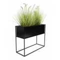 Gėlių stovė 50x64 cm juodos spalvos