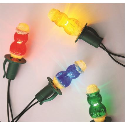 girlianda FIGURINE 12xE10/10,7m, Pagaminta Čekijoje