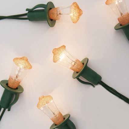 girlianda LUCERNA 12xE10/10,7m šilta balta, Pagaminta Čekijoje