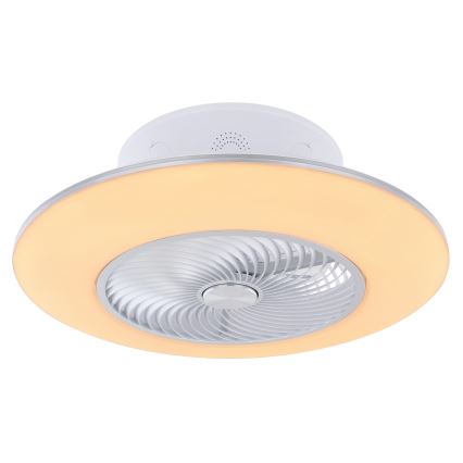 Globo - LED reguliuojamas lubinis šviestuvas su ventiliatoriumi LED/40W/230V 3000-6000K + nuotolinis valdymas
