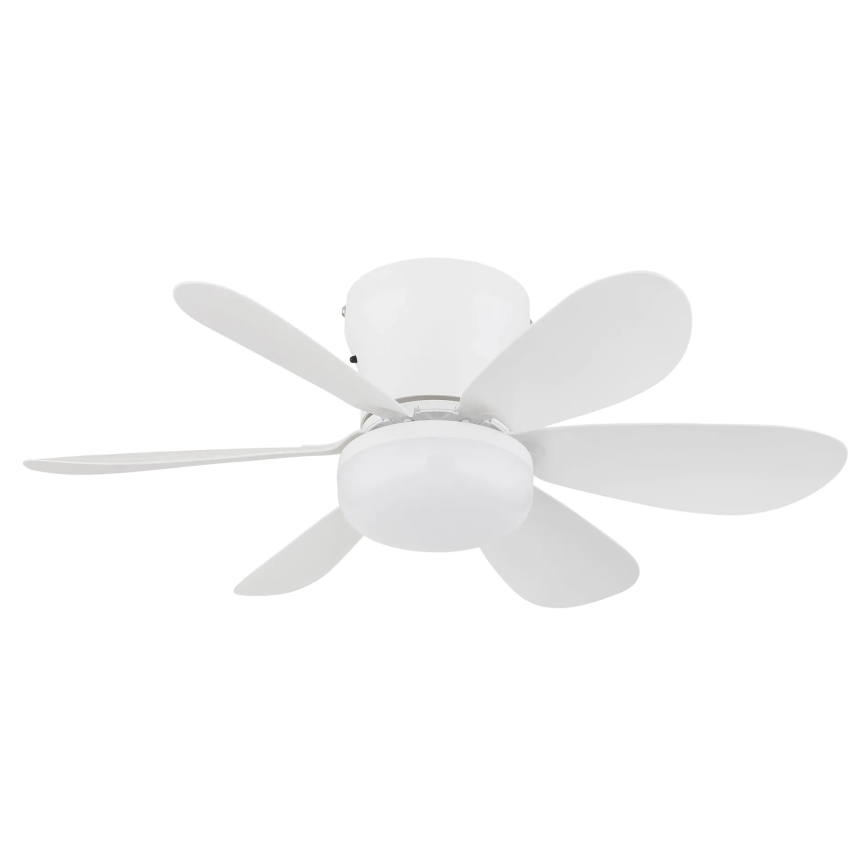 Globo - LED pritemdomas lubinis ventiliatorius LED/5W/230V 2700-6500K balta + nuotolinis valdymas