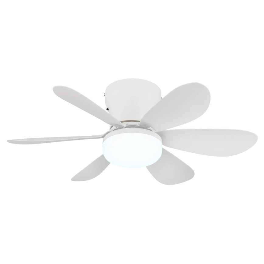 Globo - LED pritemdomas lubinis ventiliatorius LED/5W/230V 2700-6500K balta + nuotolinis valdymas