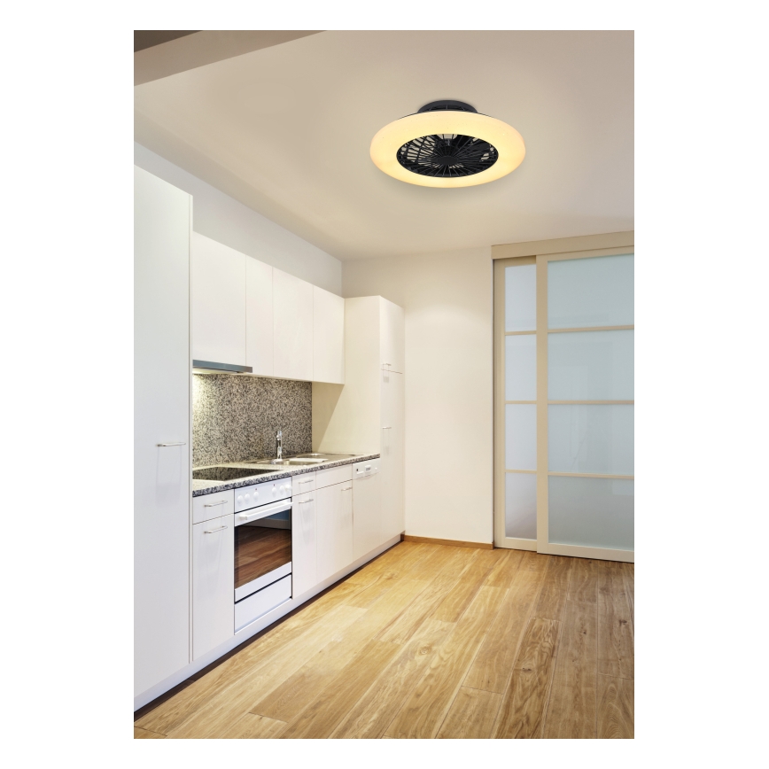 Globo - LED Reguliuojamas lubinis šviestuvas su ventiliatoriumi  LED/30W/230V 3000-6500K + valdymo pultas