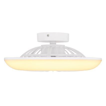 Globo 03632W - LED lubinis šviestuvas su ventiliatoriumi LAFEE LED/18W/230V