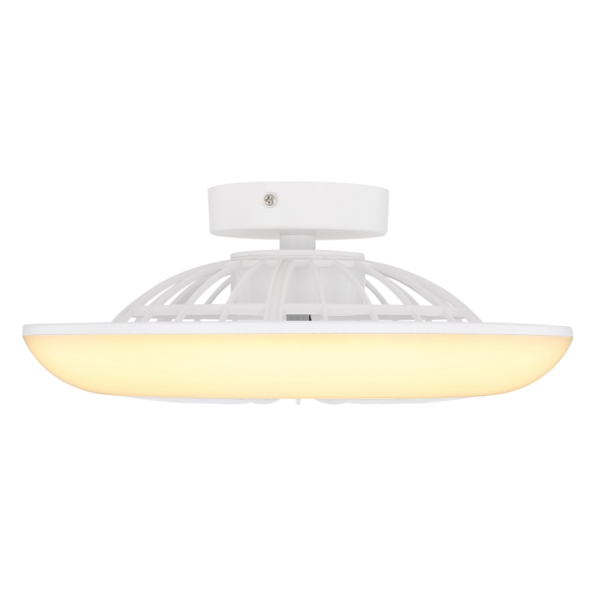 Globo 03632W - LED lubinis šviestuvas su ventiliatoriumi LAFEE LED/18W/230V