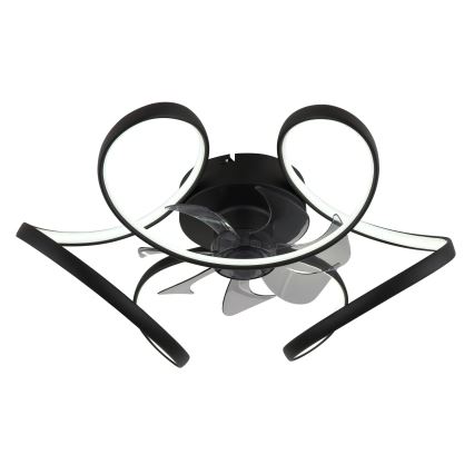 Globo - LED reguliuojamas lubų ventiliatorius LED/40W/230V 3000-6000K + nuotolinio valdymo pultas