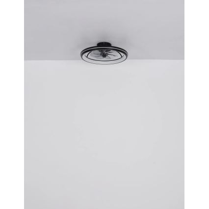 Globo - LED Reguliuojamas lubinis ventiliatorius LED/40W/230V 3000-6500K + nuotolinio valdymo pultas