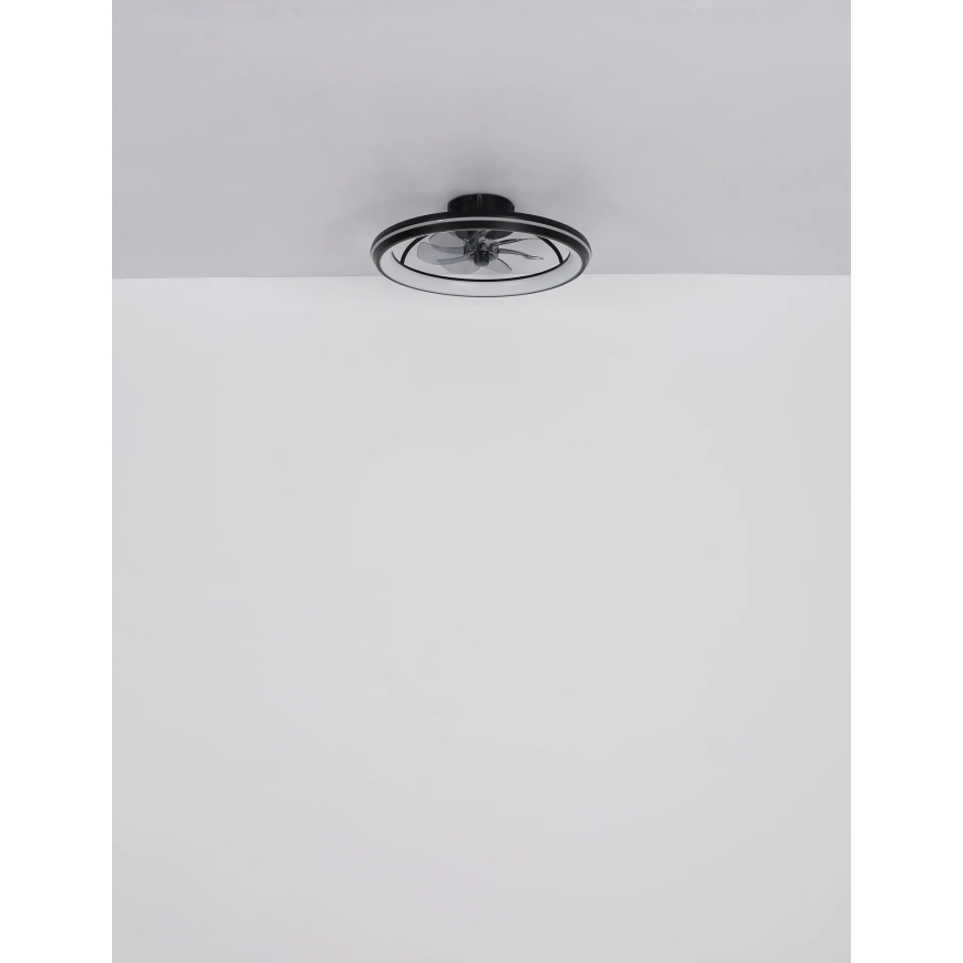 Globo - LED Reguliuojamas lubinis ventiliatorius LED/40W/230V 3000-6500K + nuotolinio valdymo pultas