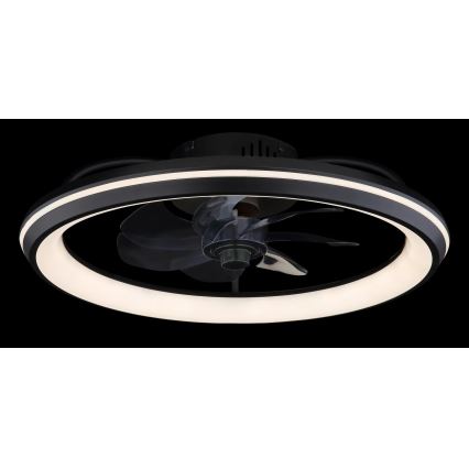 Globo - LED Reguliuojamas lubinis ventiliatorius LED/40W/230V 3000-6500K + nuotolinio valdymo pultas
