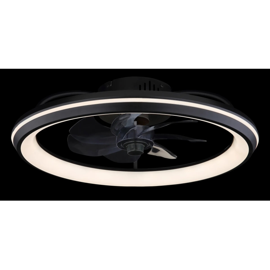 Globo - LED Reguliuojamas lubinis ventiliatorius LED/40W/230V 3000-6500K + nuotolinio valdymo pultas