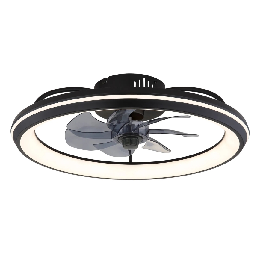 Globo - LED Reguliuojamas lubinis ventiliatorius LED/40W/230V 3000-6500K + nuotolinio valdymo pultas