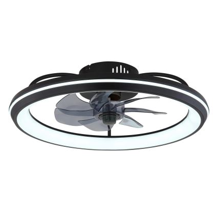 Globo - LED Reguliuojamas lubinis ventiliatorius LED/40W/230V 3000-6500K + nuotolinio valdymo pultas