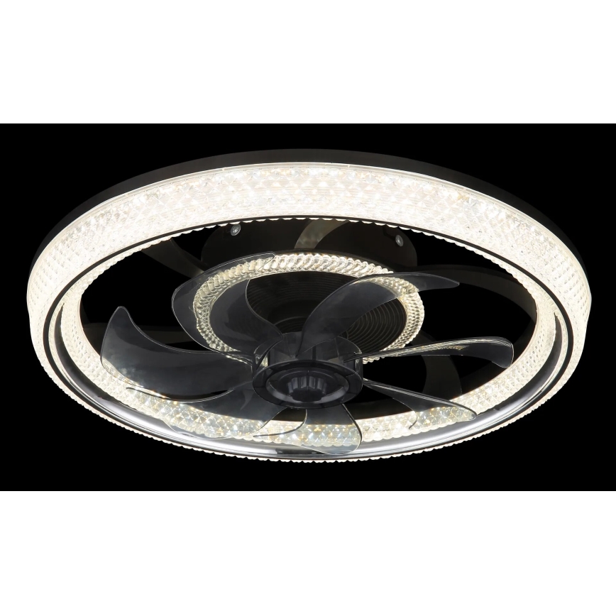 Globo - LED reguliuojamas lubų ventiliatorius LED/30W/230V 2700-6000K + nuotolinio valdymo pultas