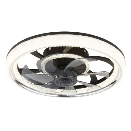 Globo - LED reguliuojamas lubų ventiliatorius LED/30W/230V 2700-6000K + nuotolinio valdymo pultas
