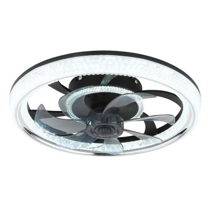Globo - LED reguliuojamas lubų ventiliatorius LED/30W/230V 2700-6000K + nuotolinio valdymo pultas