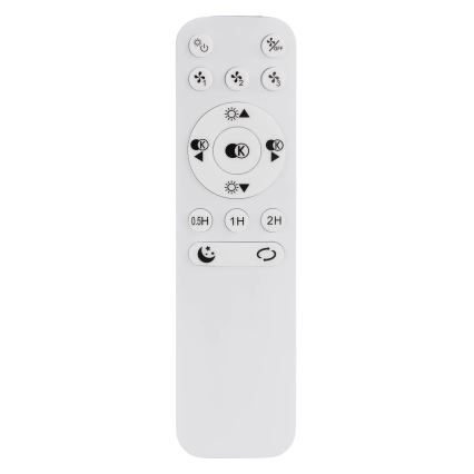Globo - reguliuojamas LED lubų ventiliatorius LED/40W/230V 3000-6500K juodas + nuotolinis valdymas