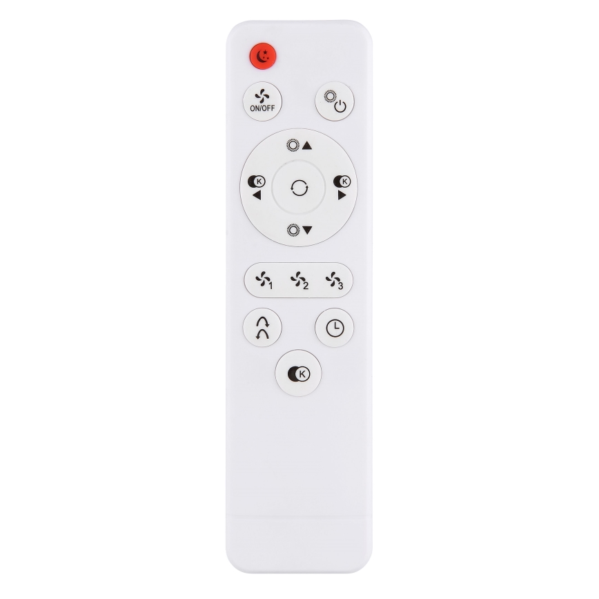 Globo - LED Pritemdomas lubinis šviestuvas su ventiliatoriumi LED/30W/230V 2700-6500K ruda + nuotolinio valdymo pultas
